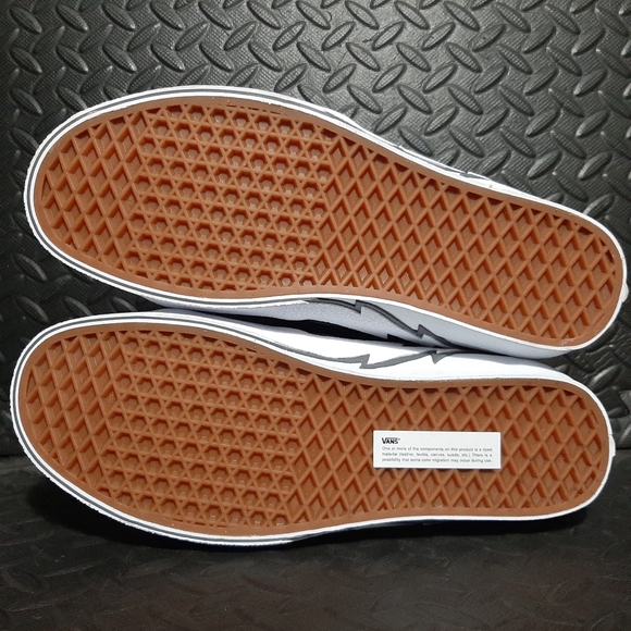 Vans Sk8 Hi Bolt Pewter Grey Black Lightning VN0A5JIVPBQ - Picture 7 of 10